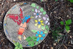 Image result for Neil Armstrong Garden Stepping Stones