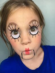 Image result for Little Girl Halloween Makeup