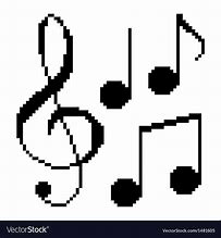 Image result for Pixedated Music Note