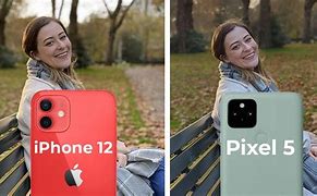 Image result for iPhone vs Google Pixel Front Camera