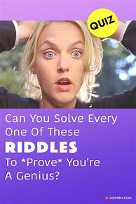 Image result for Riddles for Adults
