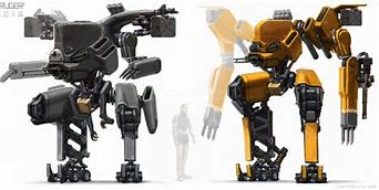Image result for Elysium Robot Concept Art
