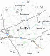 Image result for Allentown PA State Map