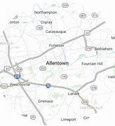 Image result for Map of Allentown Streets