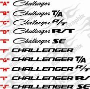 Image result for Dodge Challenger Logo Font