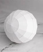 Image result for Sphere Papercraft