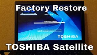 Image result for Resetting Toshiba Laptop