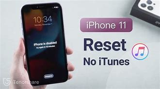 Image result for How to Reset Disabled iPhone without iTunes