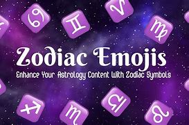 Image result for astrology signs emojis meanings