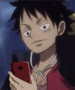 Image result for Anime Looking at Phone Meme