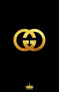 Image result for Gold Gucci Logo Black Background