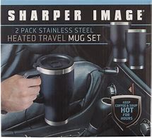Image result for Sharper Image Heated Mug