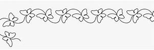 Image result for Black and White Butterfly Border