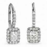 Image result for One Carat Diamond Earrings Leverback