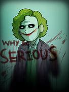 Image result for Cartoon Joker Why so Serious