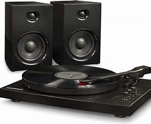 Image result for Good Well Made Turntable with Built in Speakers