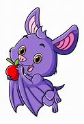 Image result for Apple Cartoon Bat