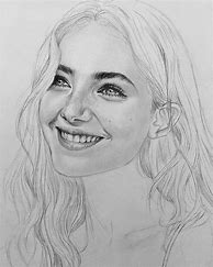 Image result for Brown Hair Girl Smiling Drawing
