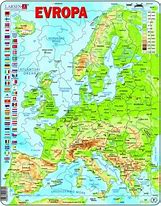 Image result for Karta Evrope Na Srpskom