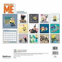 Image result for Despicable Me Calendar