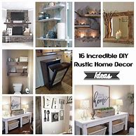 Image result for DIY Rustic Home Decor