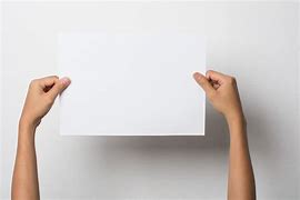 Image result for Woman Hand Holding Paper