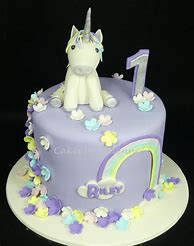 Image result for Purple Unicorn Cake
