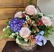 Image result for Flower Basket Designs