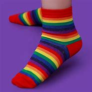 Image result for Rainbow Colored Socks