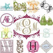 Image result for Monogram Stencil Free Printable