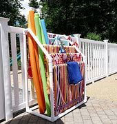 Image result for Outdoor Pool Towel Drying Rack