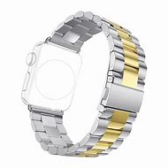 Image result for Silver Apple Watch with Gold Band