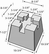 Image result for 6X6 Deck Block