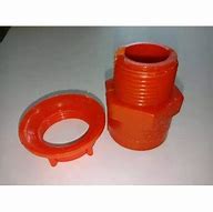 Image result for Orange PVC Male Adapter