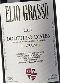 Image result for Elio Grasso Dolcetto d'Alba Dei Grassi