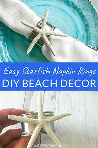 Image result for DIY Beach Napkin Rings