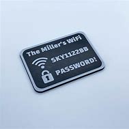 Image result for wireless passwords plaques