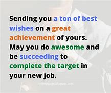 Image result for New Job Wishes