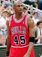 Image result for Michael Jordan Number 45