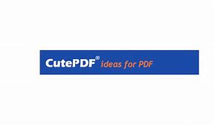 Image result for CutePDF Logo