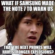 Image result for Samsung Exploding Phone Car Meme