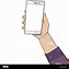Image result for Person Holding Phone Outline