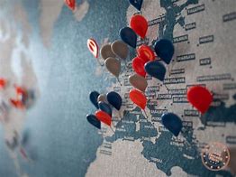 Image result for World Map with Pins Showing Where People Are From