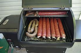 Image result for Hanging Sausage in a Smoker