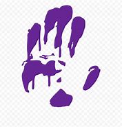 Image result for Purple Hand Print Clip Art