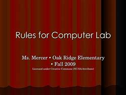 Image result for Computer Lab Rules Worksheet