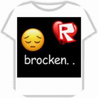 Image result for Emo Sad Meme Brocken T-Shirt Roblox
