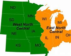 Image result for Midwest Region Map Clip Art