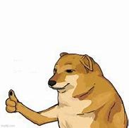 Image result for Doge Thumbs Up Facebook