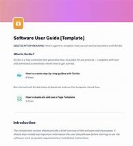 Image result for Software User Guide Sample
